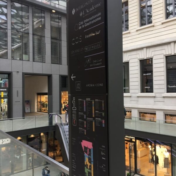 FaceB Panneau directionnel signalétique